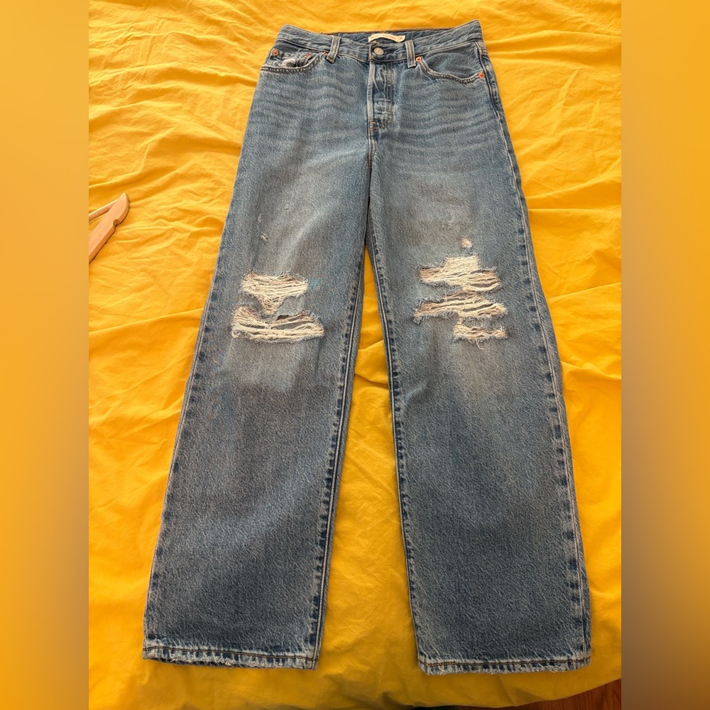 Levi’s premium Ribcage straight Ankle jeans